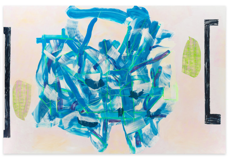 Untitled, 2022, Oil on linen, 78 x 117 inches, 198.1 x 297.2 cm, MMG#34876