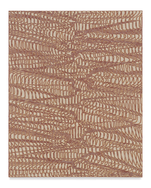 Dyscopia, 2021, Acrylic and colored pencil on linen, 60 x 48 inches, 152.4 x 121.9 cm, MMG#34435