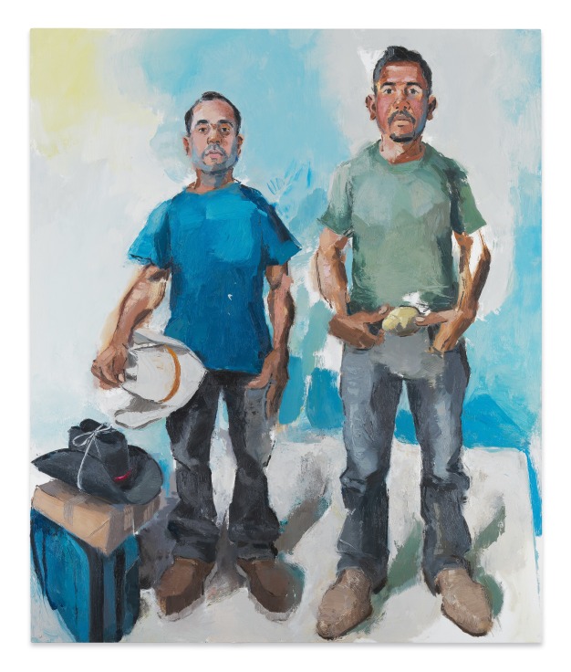 Miguel &amp;amp; Christian, 2017, Oil on canvas, 72 x 60 inches, 182.9 x 152.4 cm,&nbsp;MMG#29521