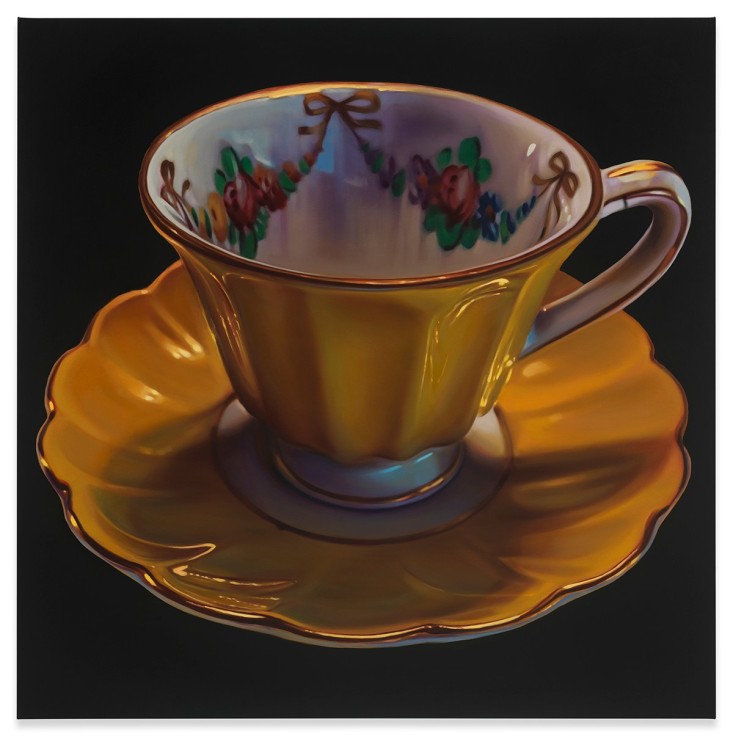 Teacup #31, 2021, Oil on canvas, 50 x 50 inches, 127 x 127 cm, MMG#33922