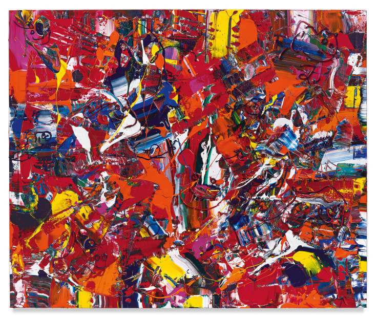 Paint Chew, 2019, Acrylic on linen, 60 x 72 inches, 152.4 x 182.9 cm, MMG#31541