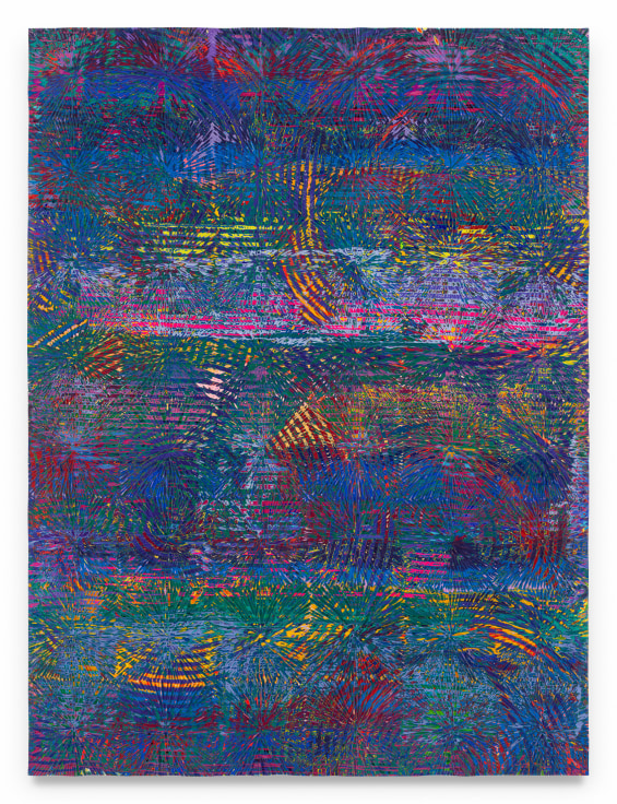 Untitled #4, 2024, Acrylic on panel, 40 x 30 inches, 101.6 x 76.2 cm,&nbsp;MMG#36733