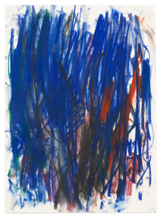 Joan Mitchell, Tilleul, 1977, Pastel on paper,&nbsp;19 1/4 x 13 3/4 inches,&nbsp;48.9 x 34.9 cm,&nbsp;MMG#32209