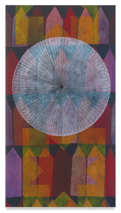 Roy Dowell,&nbsp;untitled #1178, 2021, Acrylic paint on linen over panel, 40 x 22 inches, 101.6 x 55.9 cm
