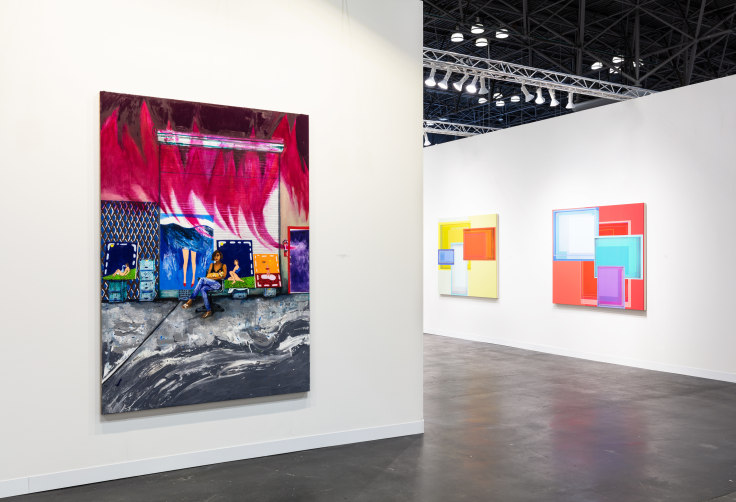 Installation view, Booth #330, Miles McEnery Gallery, The Armory Show 2022 &copy; Silvia Ros