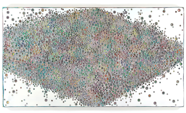 Markus Linnenbrink, YOUGO, 2014, Epoxy resin and pigments on wood, 60 x 108 inches, 152.4 x 274.3 cm, A/Y#21862
