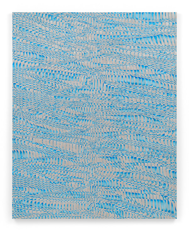 Intrasine, 2022, Acrylic and graphite on linen, 75 x 60 inches, 190.5 x 152.4 cm, MMG#34568