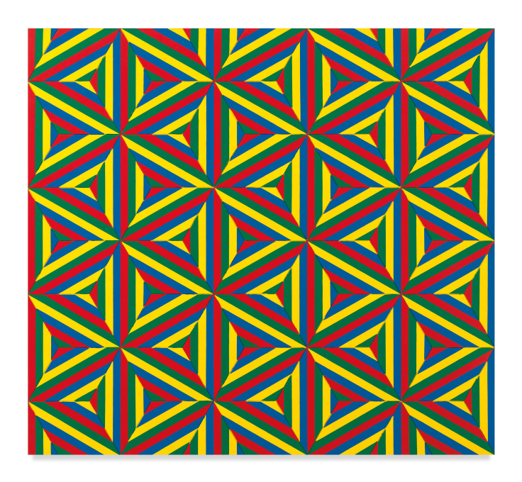 Untitled (0313/14), 2013 - 2014, Acrylic latex paint on cnc milled mdf panel, 48 x 52 1/2 inches, 121.9 x 133.4 cm, (MMG#34977)