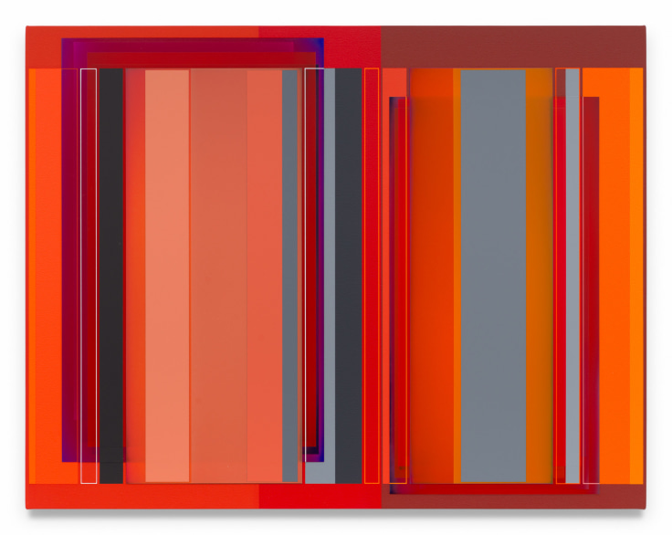 Patrick Wilson,&nbsp;Medium Hot, 2024, Acrylic on canvas over panel,