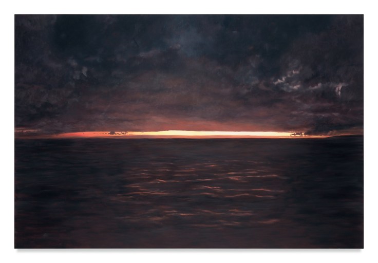 Sunset, 2018, Oil on linen, 72 x 108 inches, 182.9 x 274.3 cm,&nbsp;MMG#31251