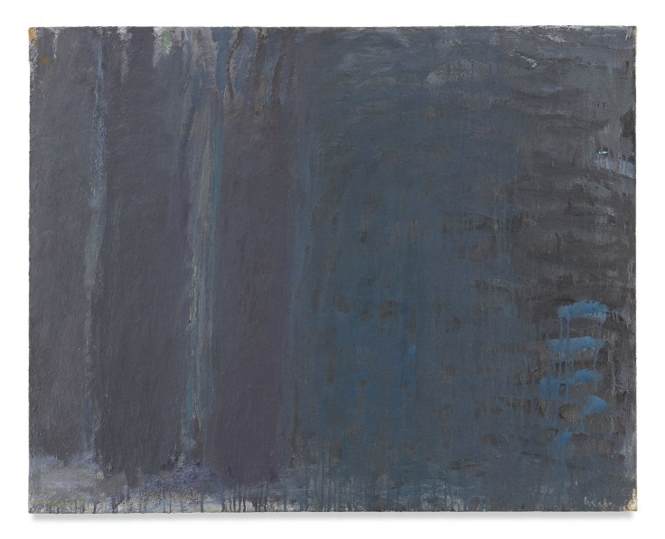 Edge at Dark Woods, 1964, Oil on canvas, 31.75 x 39.5 inches, 80.6 x 100.3 cm, MMG#13681