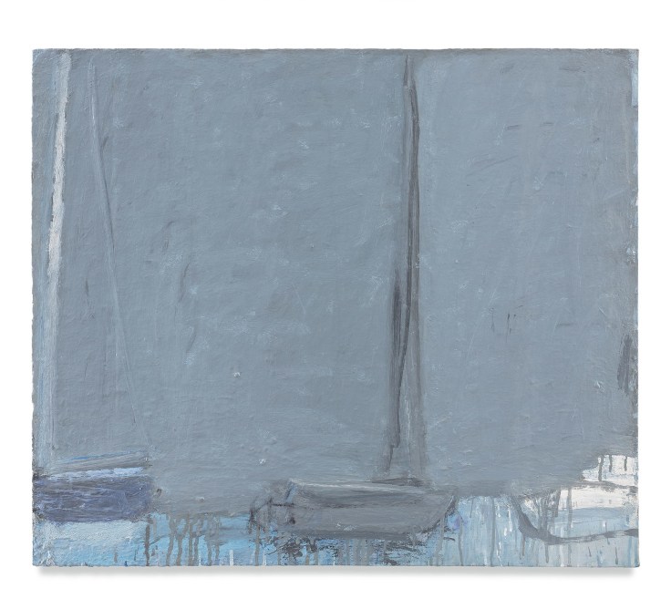 Harbor Sentinels, 1967 Oil on canvas, 24 x 28 inches, 61 x 71.1 cm, MMG#13710