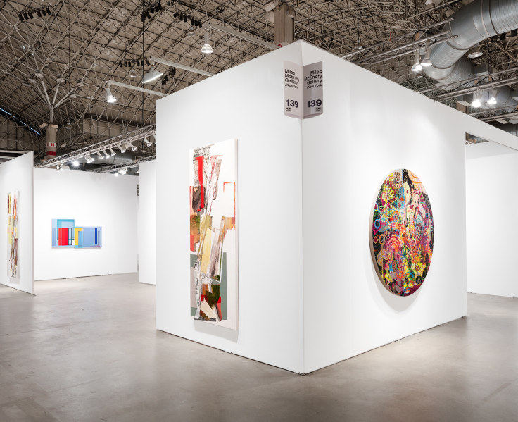 Installation view, Booth&nbsp;#139, Miles McEnery Gallery, EXPO Chicago 2022