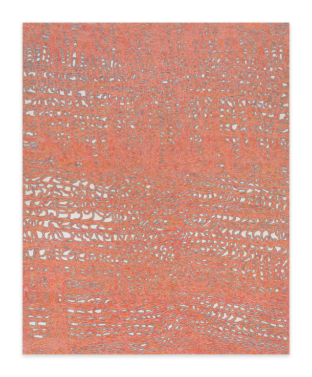 Striata, 2023, Graphite and acrylic on linen, 60 x 48 inches, 152.4 x 121.9 cm,&nbsp;MMG#36334