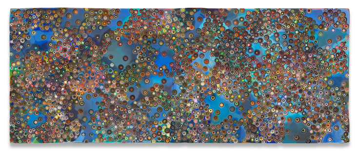 Markus Linnenbrink, TISFORTRUTHANDIISFORINTERNAL, 2019,&nbsp;Epoxy resin and pigments on wood,&nbsp;48 x 120 inches,&nbsp;121.9 x 304.8 cm,&nbsp;MMG#30895