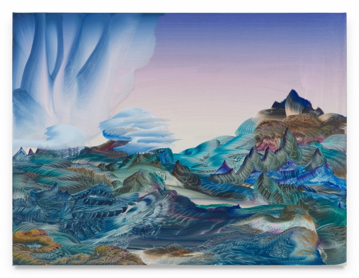 Fabular Landscape, 2023, Oil on linen, 24 x 32 inches, 61 x 81.3 cm,&nbsp;MMG#36836