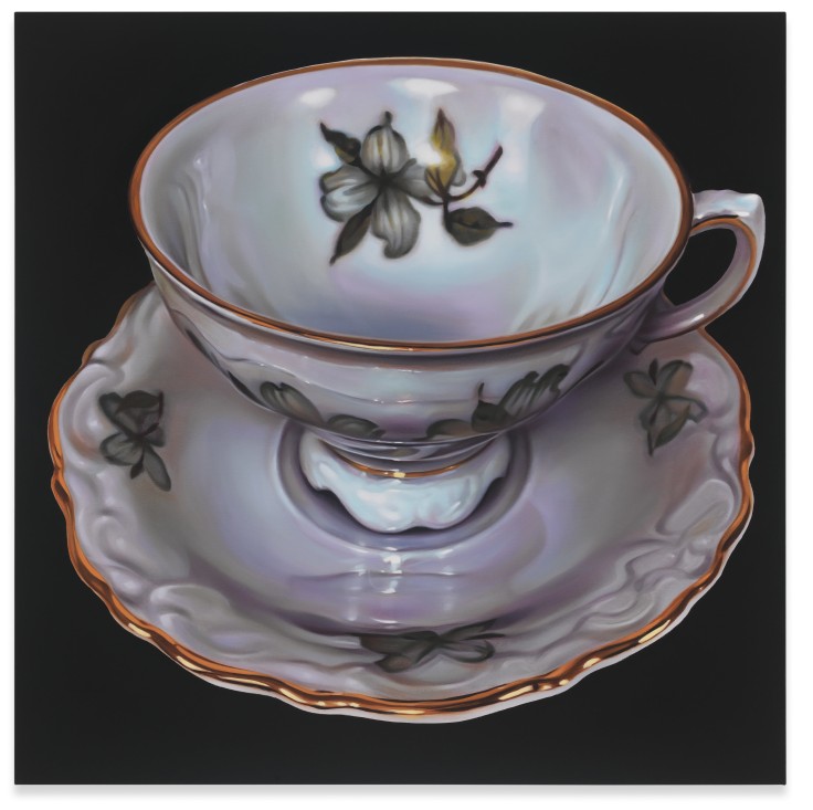 Teacup #28, 2021, Oil on canvas, 50 x 50 inches, 127 x 127 cm, MMG#33921