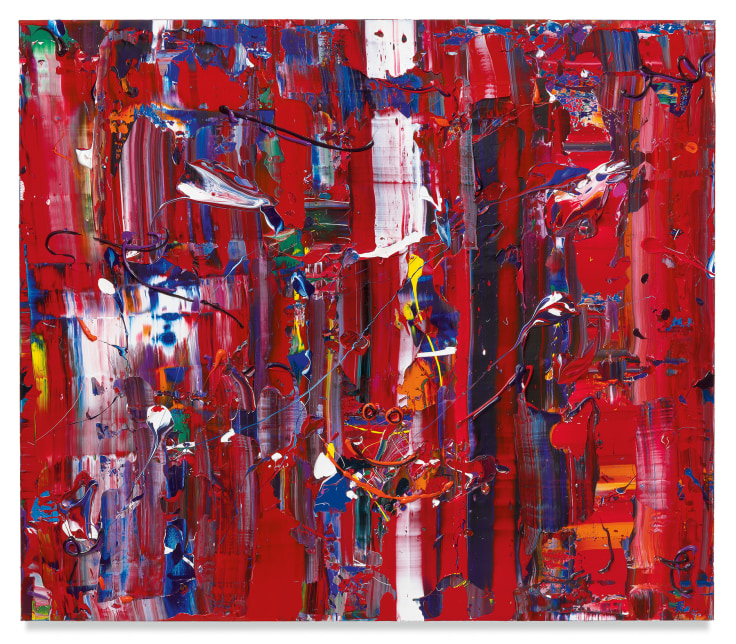 Red Rocket, 2019, Acrylic on linen, 52 x 60 inches, 132.1 x 152.4 cm, MMG#30786
