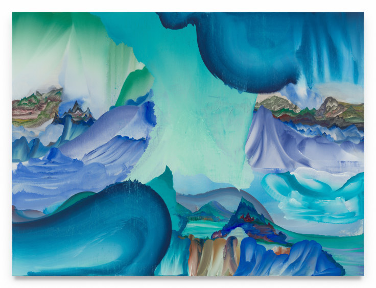 Wind Blown Voyagers, 2023, Oil on linen, 48 x 64 inches, 121.9 x 162.6 cm,&nbsp;MMG#36830