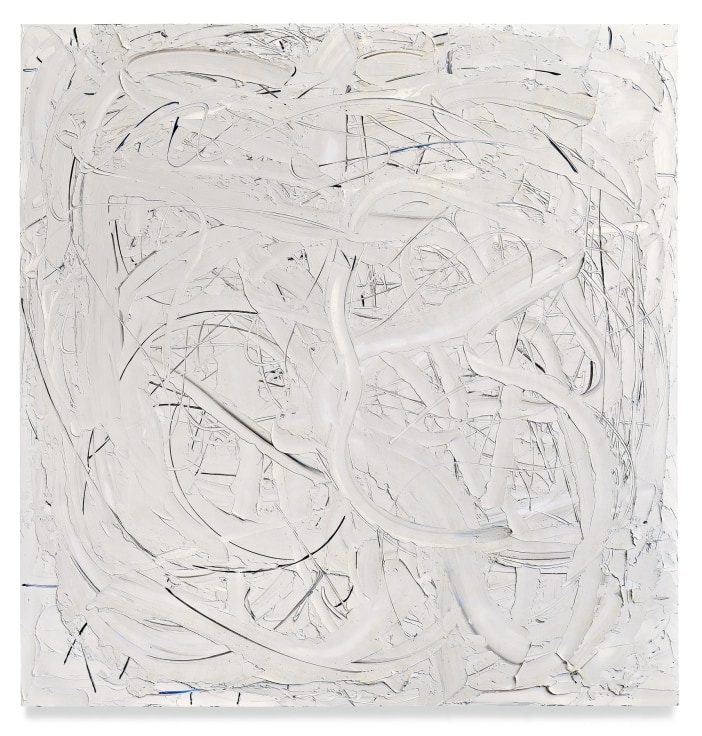 Liat Yossifor,&nbsp;Wide Grey, 2020, Oil on linen, 81 x 78 inches, 205.7 x 198.1 cm,&nbsp;MMG#32991