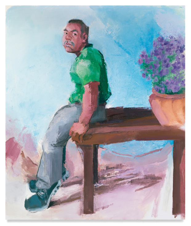 Gabriel, 2021, Oil on canvas, 72 x 60 inches, 182.9 x 152.4 cm