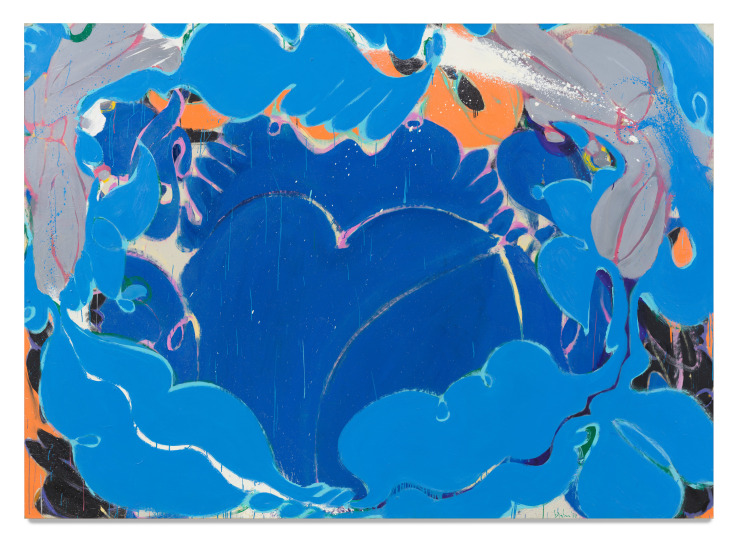 Ice Blue, 1978, Oil on canvas, 76 x 106 inches, 193 x 269.2 cm, MMG#34183