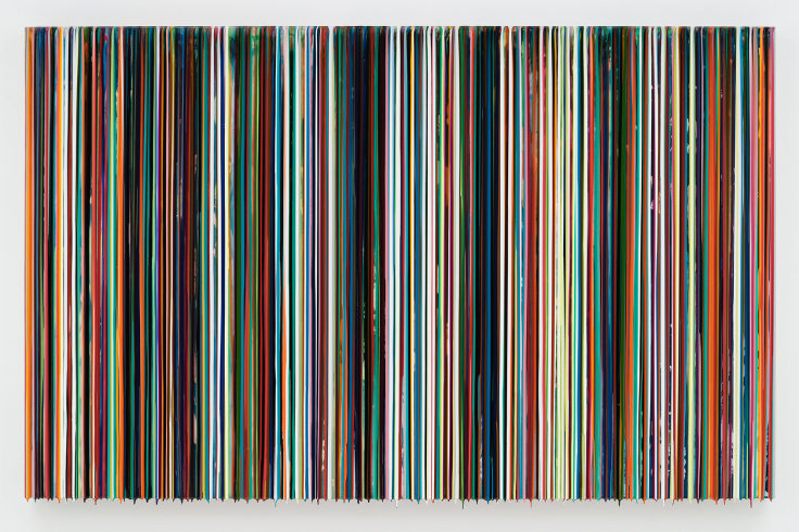 &quot;YOUNEVERWANNAKNOW,&quot; 2012, Epoxy resin on wood, 60 x 96 inches, 152.4 x 243.8 cm, A/Y#20500
