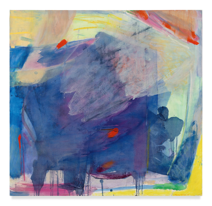 The Thunder Hurried Slow, 1978, Oil on canvas, 54 x 54 inches, 137.2 x 137.2 cm, MMG#30452
