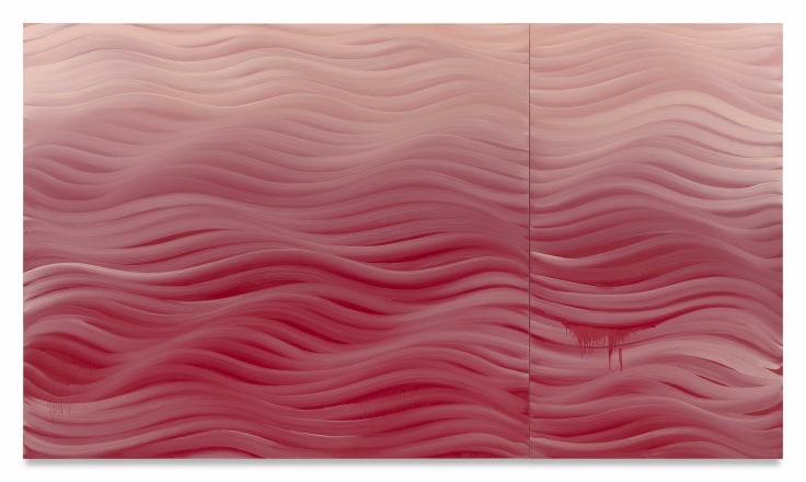 Strange Terrain no. 5, 2025, Oil on linen, 60 x 105 inches, 152.4 x 266.7 cm, MMG#38002