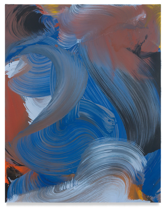 Erin Lawlor,&nbsp;frolic (the waves), 2020, Oil on canvas, 35 3/8 x 27 1/2 inches, 90 x 70 cm