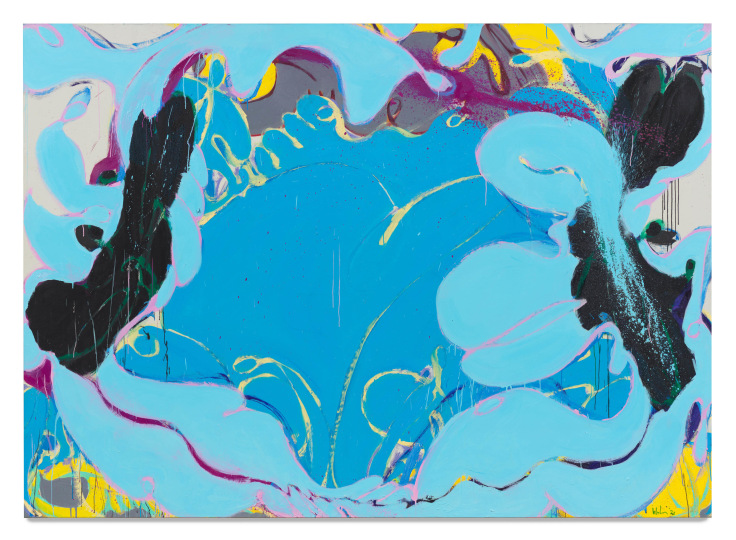 Mermaid&#039;s Delight, 1978, Oil on camvas, 76x 106 inches, 193 x 269.2 cm, MMG #34159