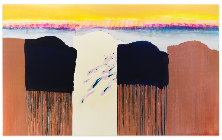 Untitled, 2022, Oil on linen, 78 x 128 inches, 198.1 x 304.8 cm, MMG#34874
