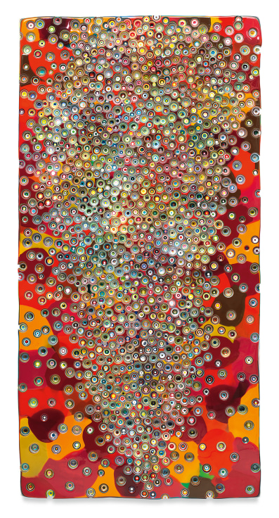 POCKETS(YOUCOULDFEELTHESKIES), 2018,&nbsp;Epoxy resin and pigments on wood,&nbsp;96 x 48 inches,&nbsp;243.8 x 121.9 cm,&nbsp;MMG#30511
