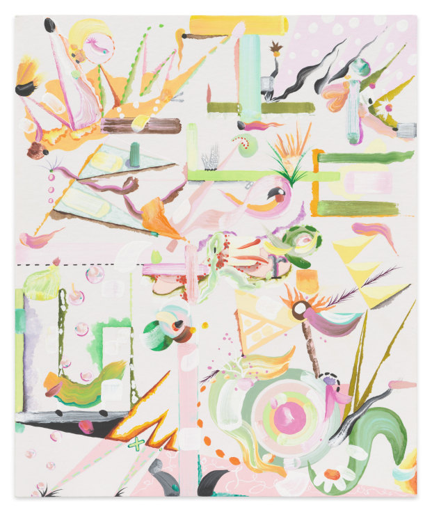 Drawing (now I will believe there are unicorns...), 2024, Watercolor and gouache on paper, 11 3/4 x 9 7/8 inches, 29.8 x 25.1 cm,&nbsp;MMG#37143