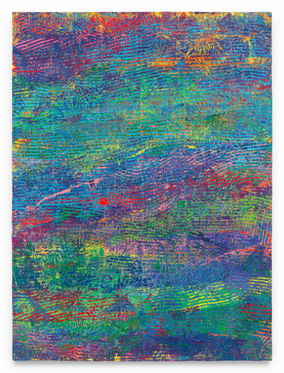 David Allan Peters, Untitled #14, 2023, Acrylic on panel, 48 x 36 inches,&nbsp;121.9 x 91.4 cm, MMG#36743