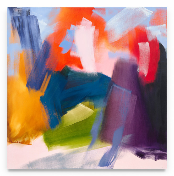 Elise Ansel, Cornbury II, 2024, Oil on linen, 60 x 60 inches, 152.4 x 152.4 cm, MMG#37339