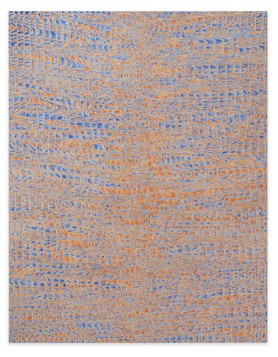 Anion, 2023, Acrylic and graphite on linen, 75 x 59 inches, 190.5 x 149.9 cm, MMG#35652