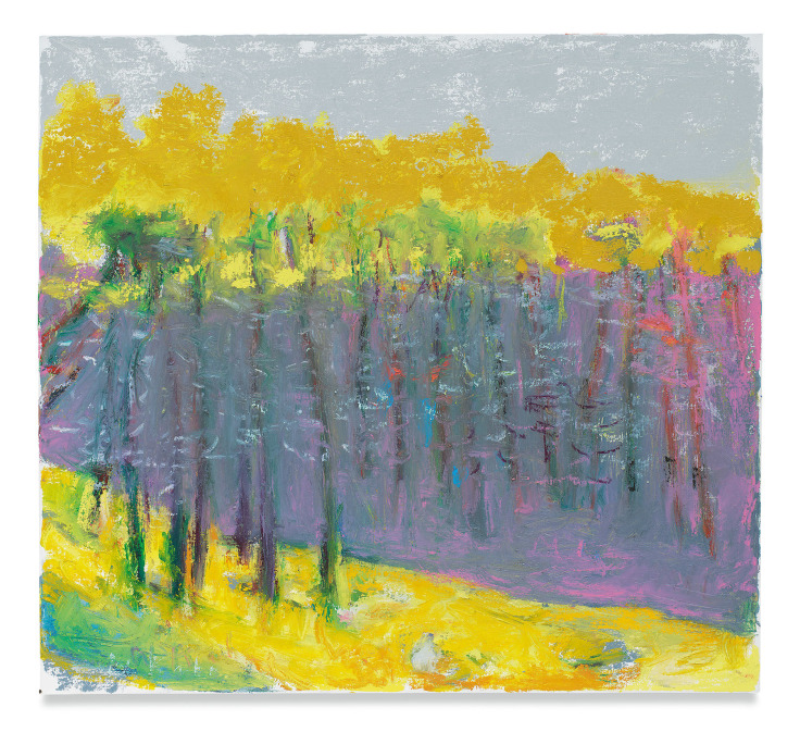 Reddish Purple Distance, 2018,&nbsp;Oil on canvas,&nbsp;22 x 24 inches,&nbsp;55.9 x 61 cm,&nbsp;MMG#30124