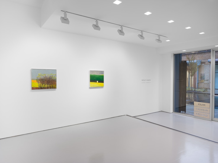 New York, NY: Miles McEnery Gallery, &ldquo;Wolf Kahn,&rdquo;