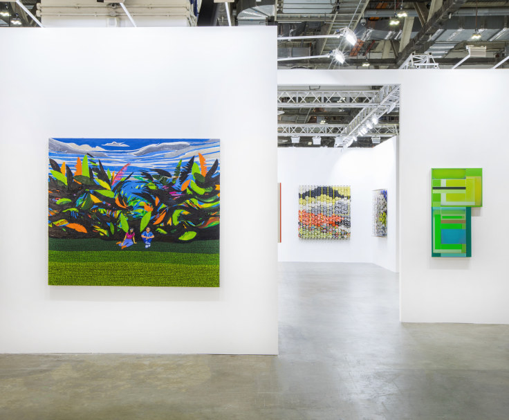 Installation view, Booth #1B02, Miles McEnery Gallery, ART SG 2023
