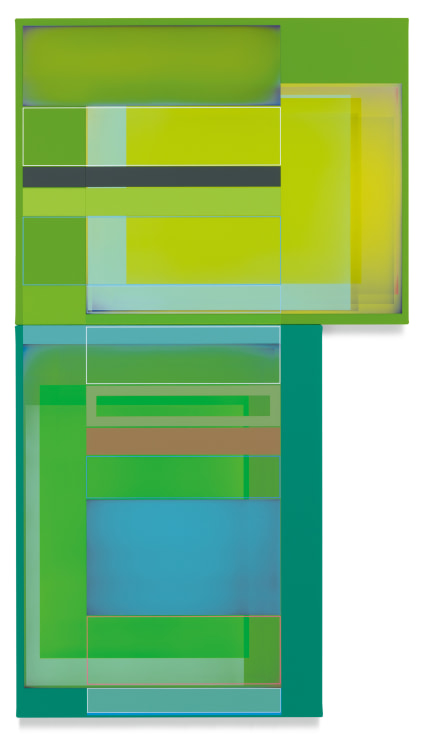 Patrick Wilson, Verde Sauce, 2021, Acrylic on canvas, 48 x 27 inches, 121.9 x 68.6 cm, MMG#33090