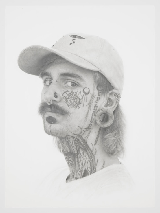 Patrick Lee, Cry Baby, 2019, Graphite on paper