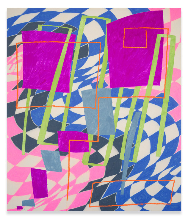 Trudy Benson,&nbsp;Updrift, 2021, Acrylic and oil on canvas, 77 x 66 inches, 195.6 x 167.6 cm