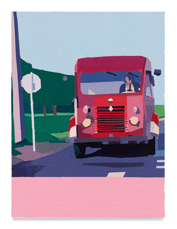 Guy Yanai,&nbsp;The Accident, 2021, Oil on linen, 31 1/2 x 23 5/8 inches, 80 x 60 cm