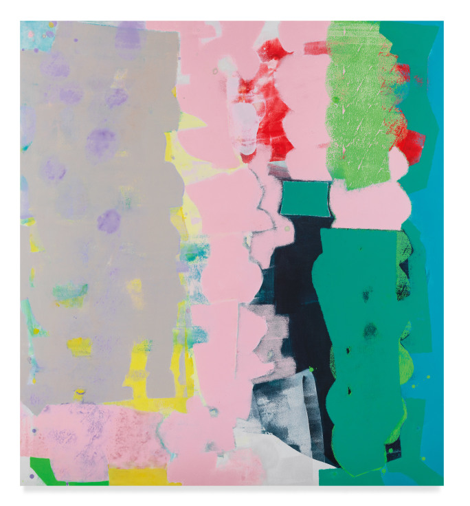 Untitled (#12-22), 2022, Acrylic on linen, 72 x 66 inches, 182.9 x 167.6 cm, MMG#35138