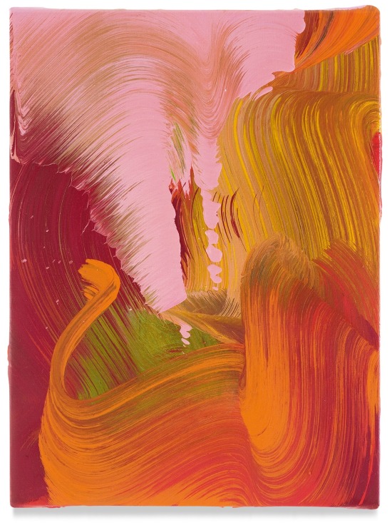 Erin Lawlor,&nbsp;hot (smacker), 2021, Oil on canvas, 17 3/4 x 13 7/8 inches, 45 x 35 cm