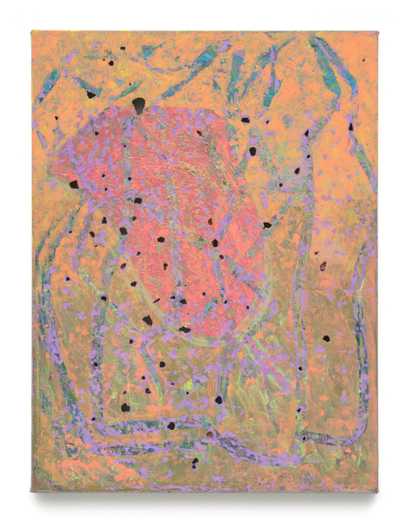 went underground, the heavenly two, mana physics, 2021 - 2025, Oil on canvas, 40 x 30 inches, 101.6 x 76.2 cm, MMG#37905