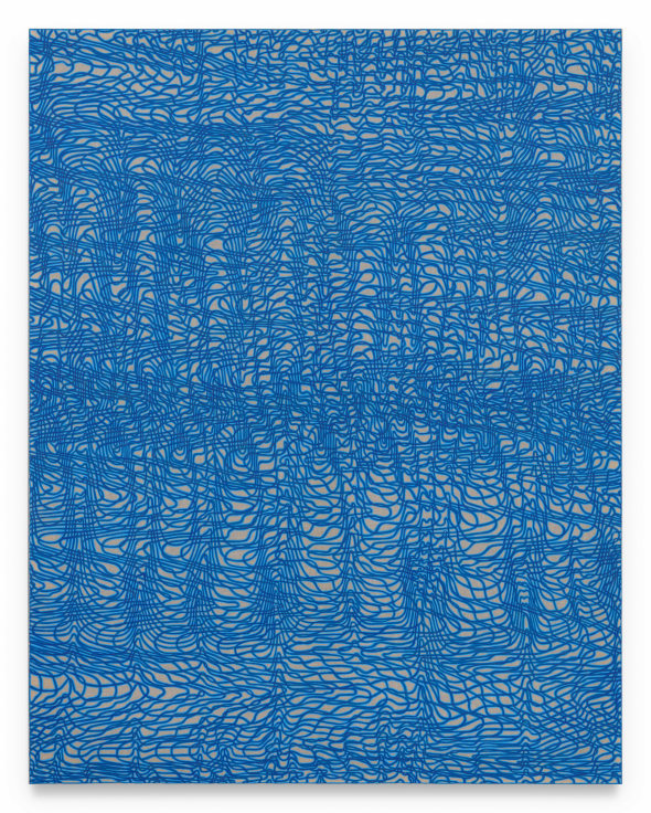 7.2024RVDT, 2024, Acrylic and graphite on linen, 58 x 45 inches, 147 x 114 cm, MMG#37076