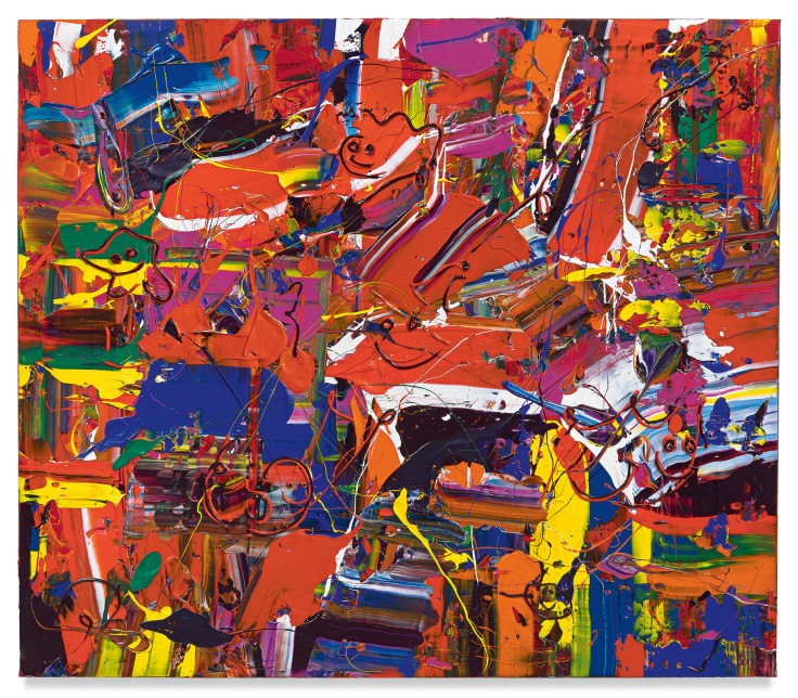 Supreme Thing, 2019, Acrylic on linen, 52 x 60 inches, 132.1 x 152.4 cm, MMG#30787