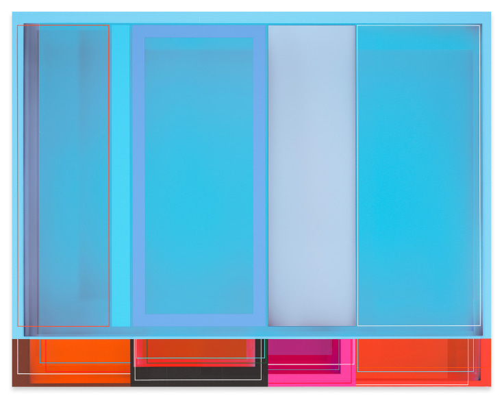 PATRICK WILSON, Water Music, 2022, Acrylic on canvas, 21 x 27 inches, 53.3 x 68.6 cm, MMG#34071